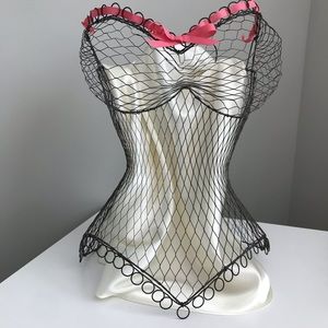 Chicken Wire Sculpture of Corset